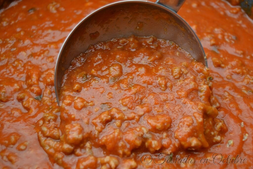 Spaghetti con Salsa Bolognesa