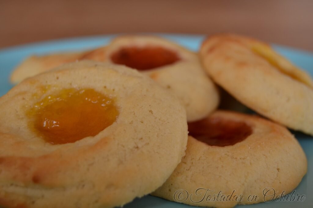 Galletitas Caseras con Corazón de Mermelada