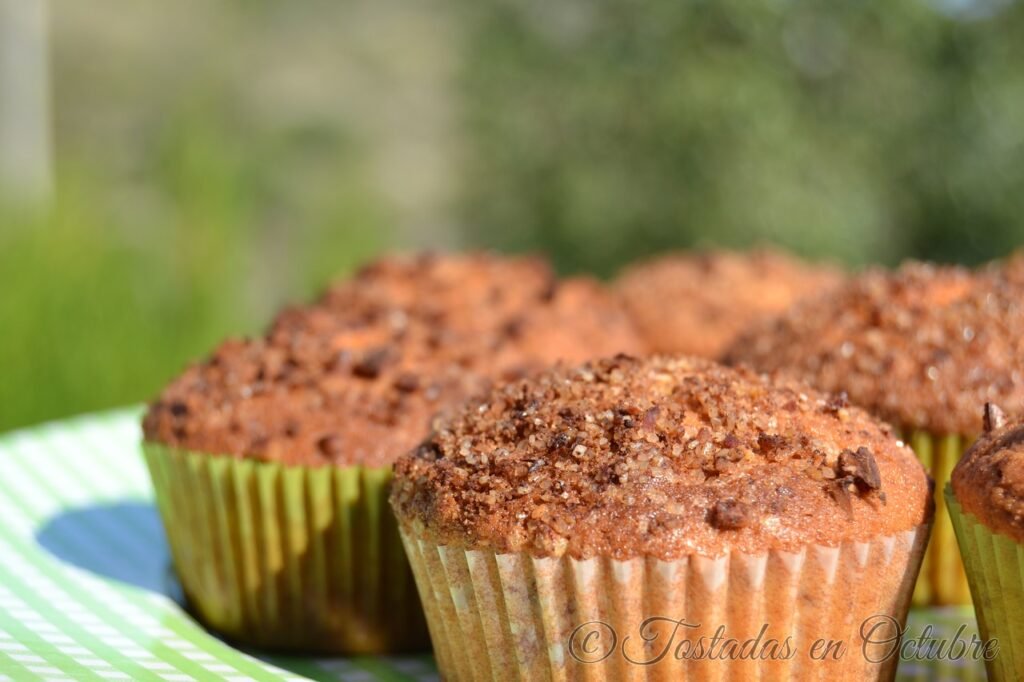 Muffins de Canela y Pacanas