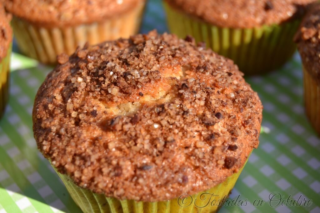 Muffins de Canela y Pacanas