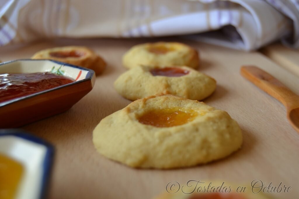 Galletitas Caseras con Corazón de Mermelada