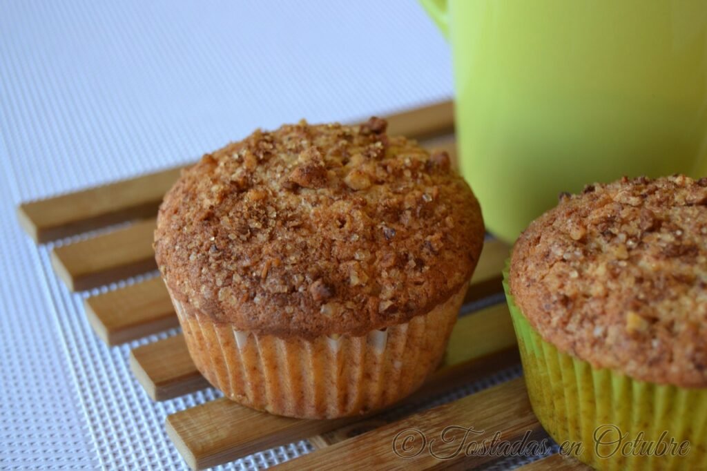 Muffins de Canela y Pacanas