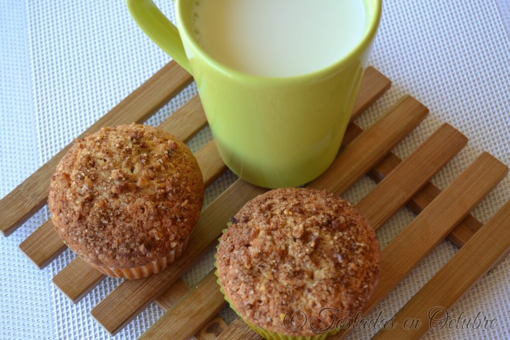 Muffins de Canela y Pacanas