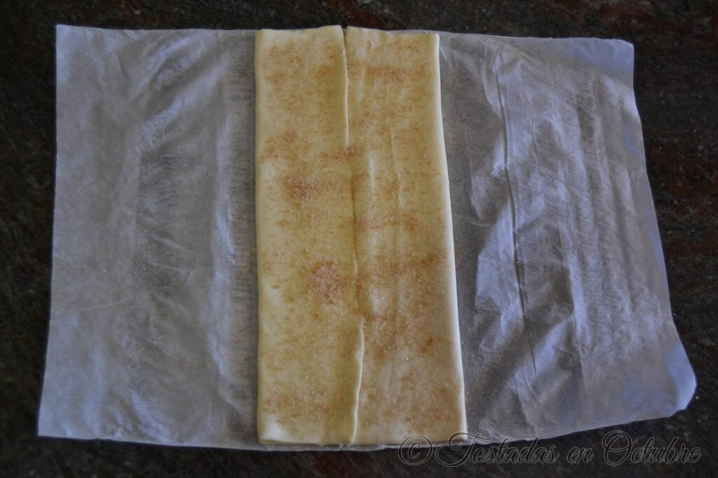 Palmeritas Caseras con Azúcar y Canela