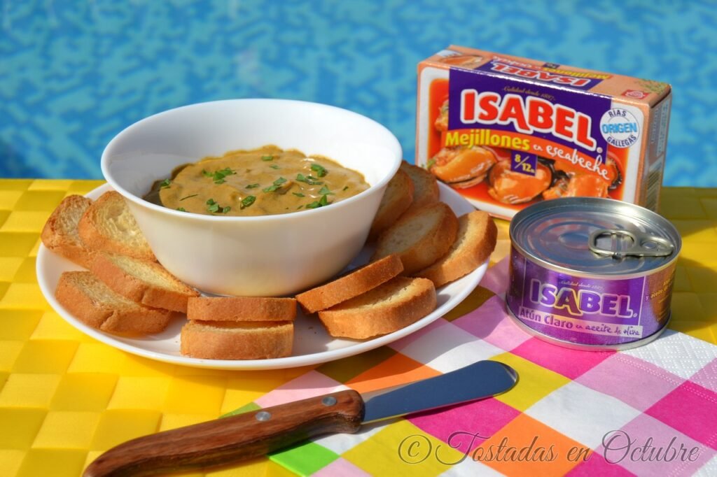 Paté de Mejillones en Escabeche