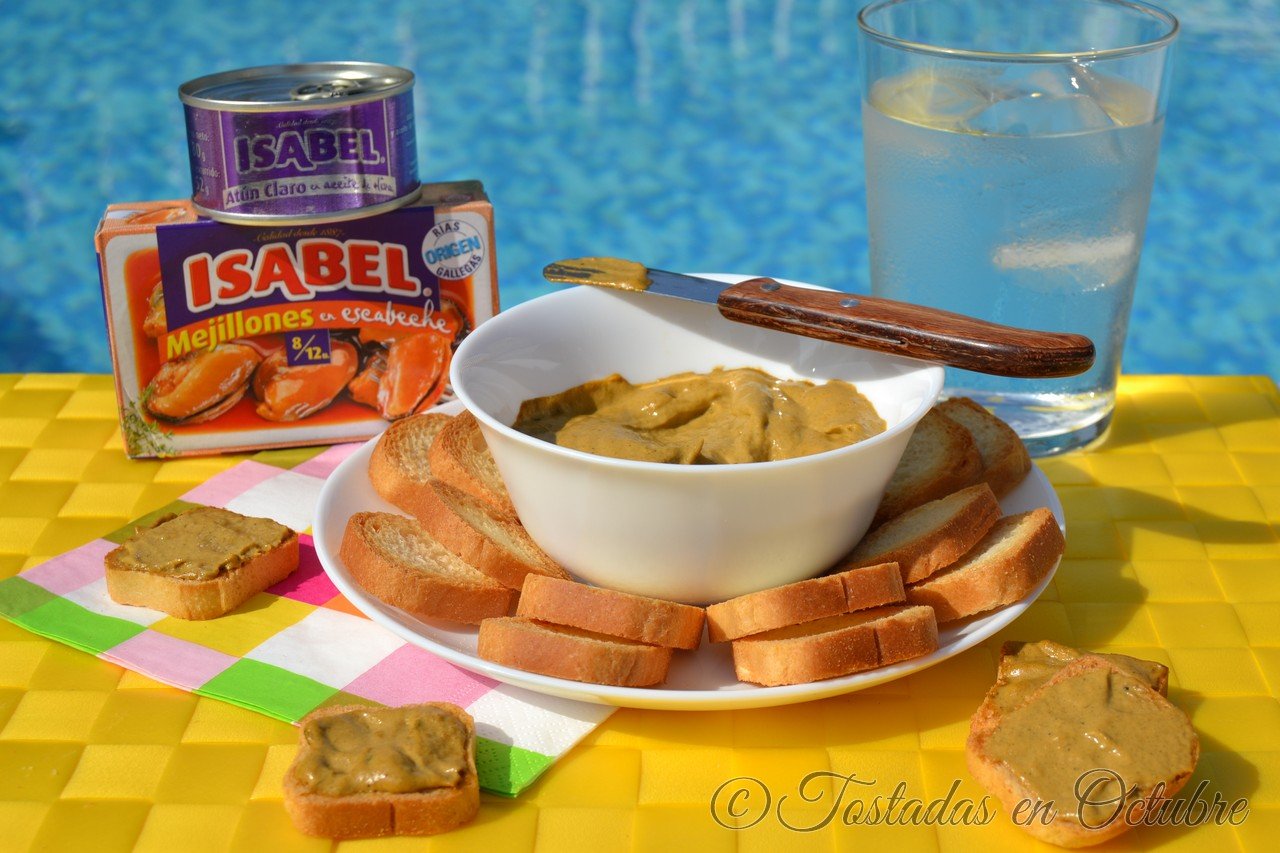 Paté de Mejillones en Escabeche