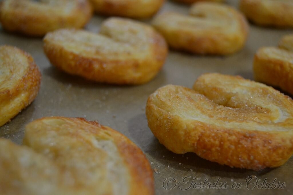 Palmeritas Caseras con Azúcar y Canela