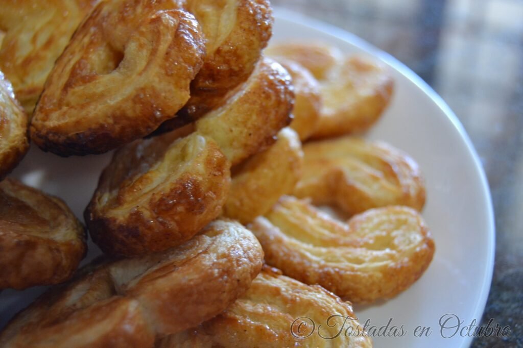 Palmeritas Caseras con Azúcar y Canela