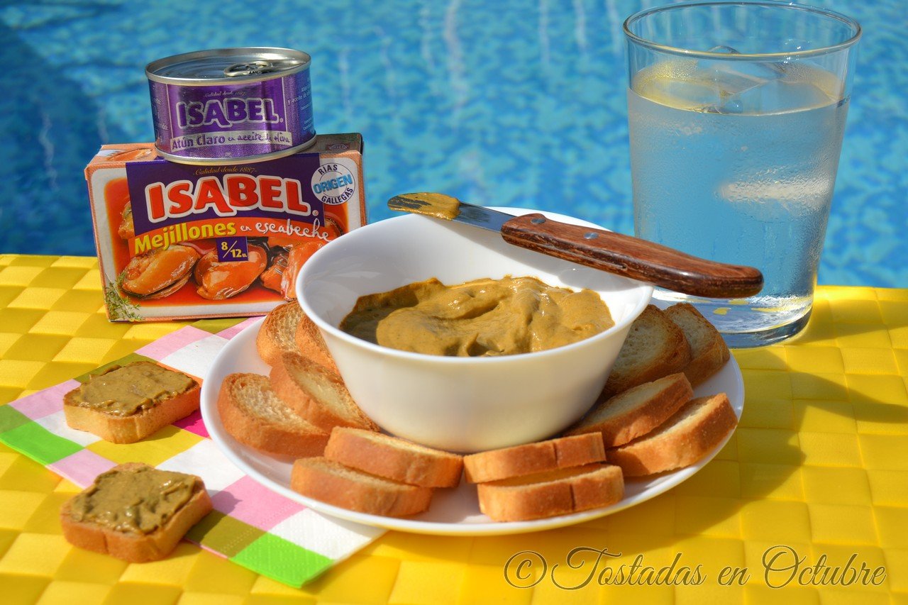 Paté de Mejillones en Escabeche