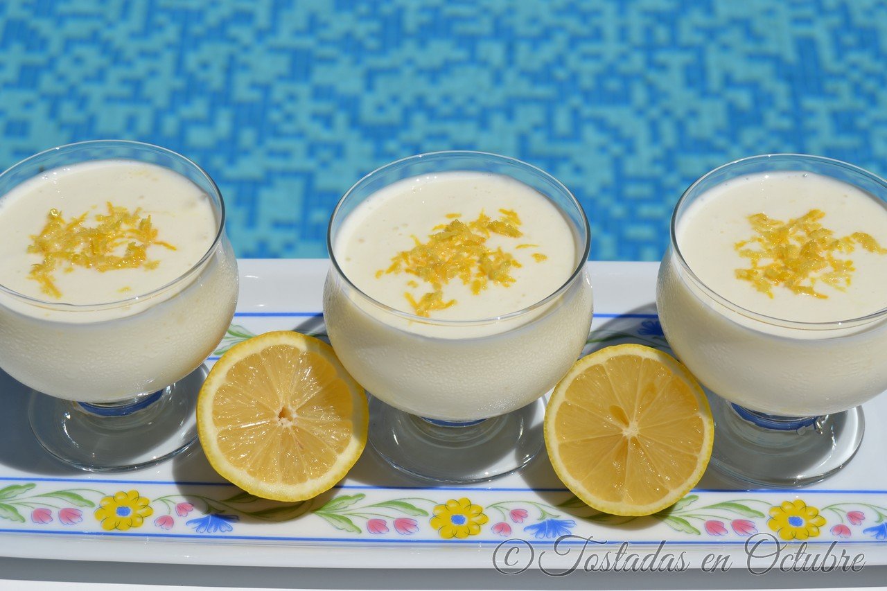Crema Helada de Limón y Yoghourt