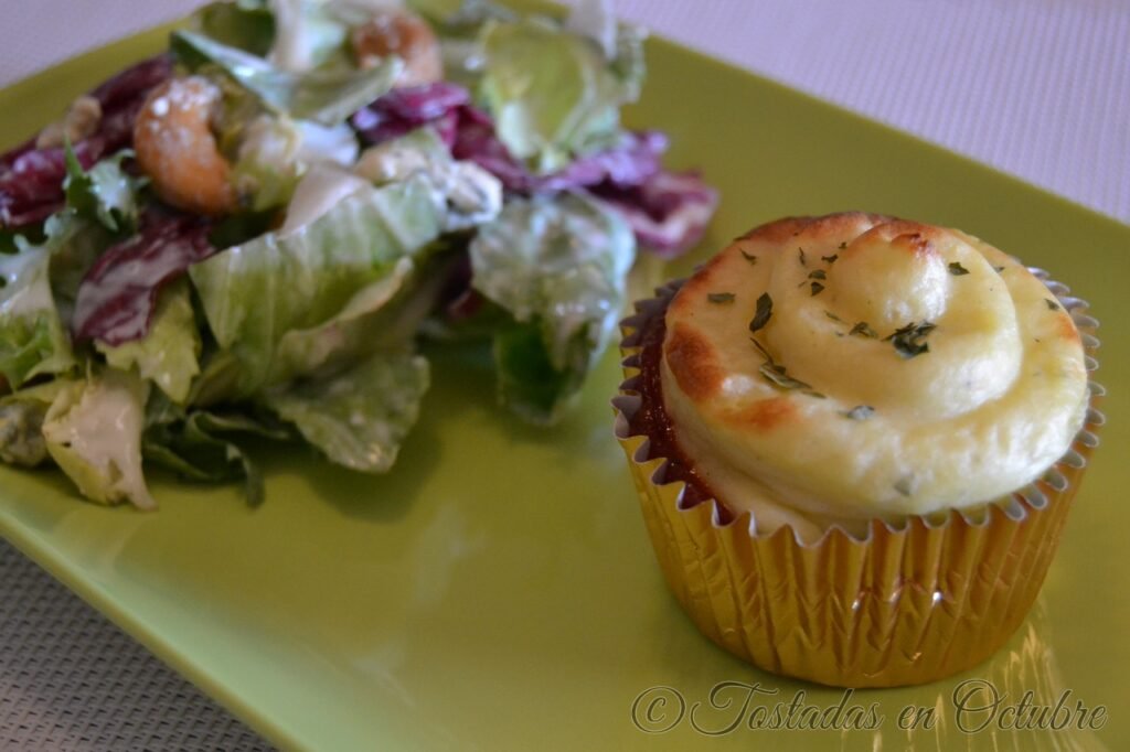 Meatloaf & Potato Cupcakes