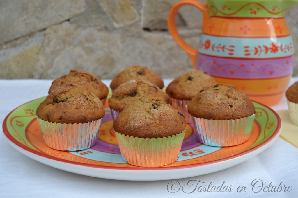 Banana Choco Muffins