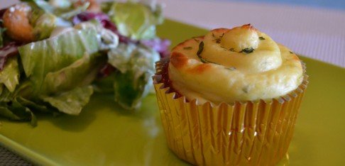 Meatloaf & Potato Cupcakes